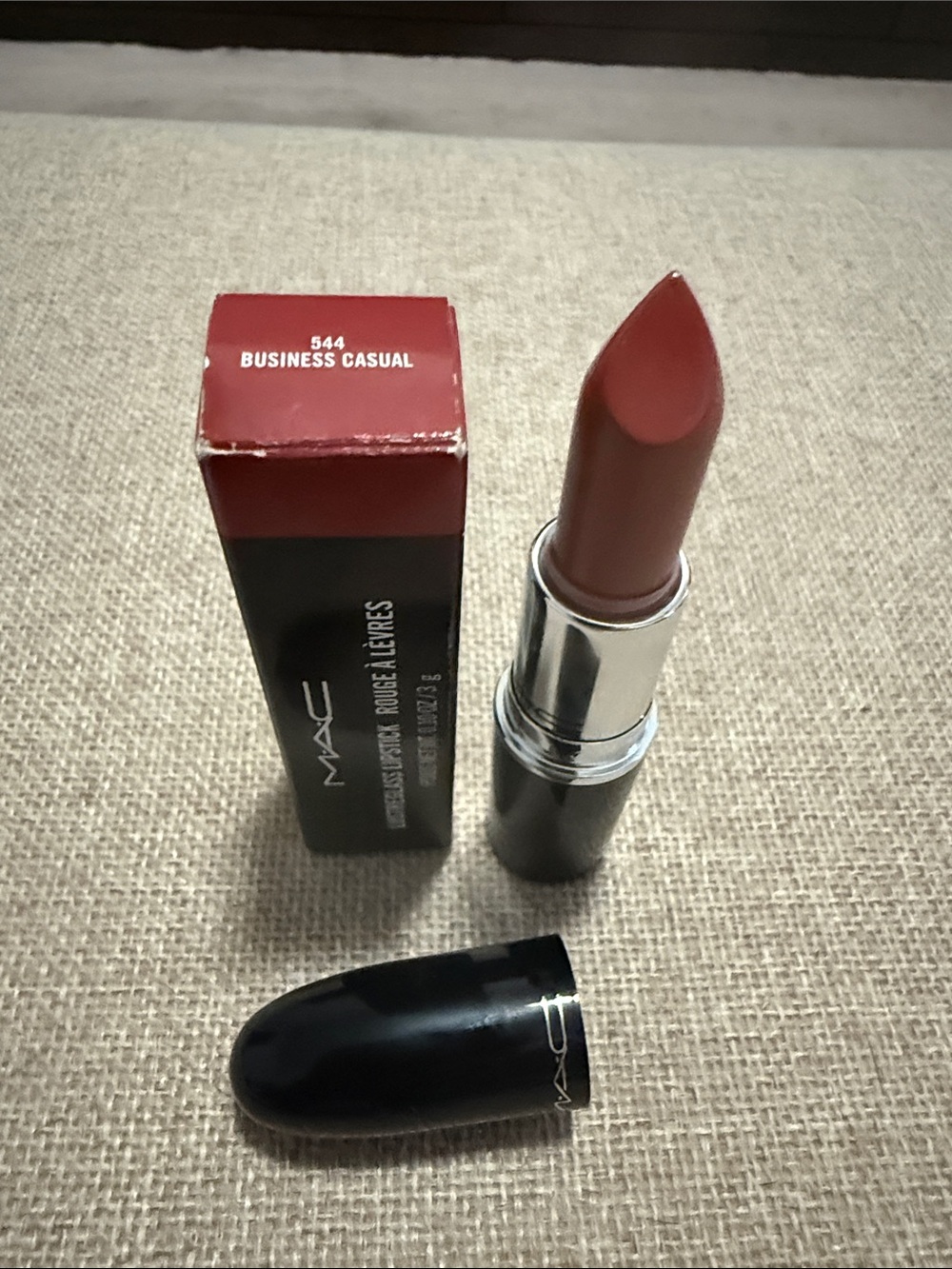 MAC Cosmetics Matte Lipstick - Business Casual (544) - Warm Mauve Rose